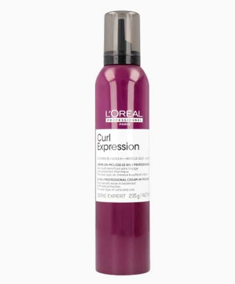 SERIE EXPERT CURL EXPRESSION 10 IN 1 PROFESSIONAL CREAM IN MOUSSE 235 g Hair Styling Asetena Pa 