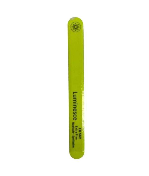 LUMINESE PROFESSIONAL NAIL FILES EXTRA FINE MA562  Color YELLOW Pedicure and Manicure Asetena Pa 