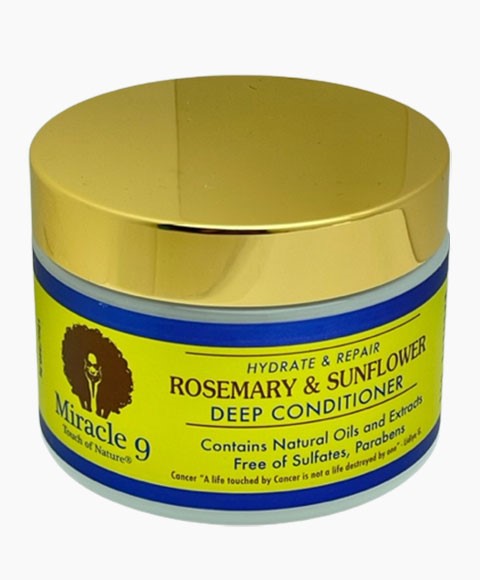 MIRACLE 9 ROSEMARY AND SUNFLOWER DEEP CONDITIONER 340.2 g Conditioner Asetena Pa 