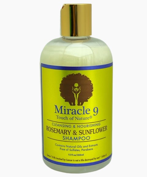 MIRACLE 9 ROSEMARY AND SUNFLOWER SHAMPOO 355 ml Shampoo Asetena Pa 
