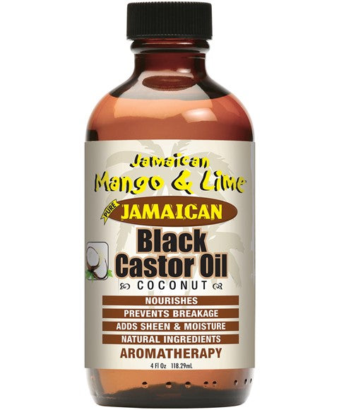 JAMAICAN MANGO AND LIME BLACK CASTOR OIL COCONUT 118.29 ml Sprays, Serums and Oils Asetena Pa 
