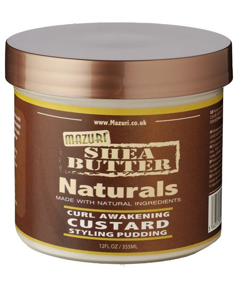 SHEA BUTTER NATURALS CURL AWAKENING CUSTARD STYLING PUDDING 355 ml Treatments Asetena Pa 