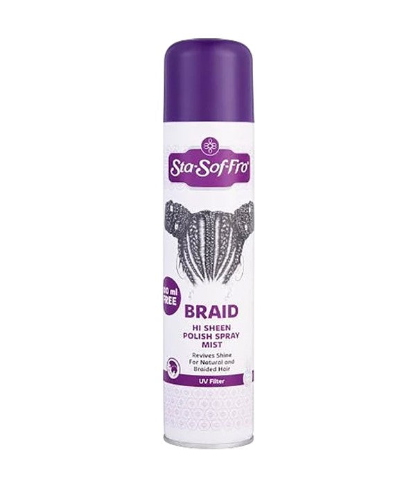 STA SOF FRO BRAID HI SHEEN POLISH SPRAY MIST 325 ml Sprays, Serums and Oils Asetena Pa 