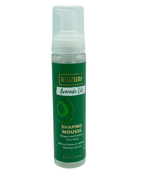 AVOCADO OIL SHAPING MOUSSE 236 ml Hair Styling Asetena Pa 