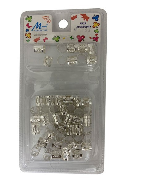 MURRY COLLECTION METAL TUBE CLIP SILVER MC40S  Color Silver Kids Hair Accessories Asetena Pa 