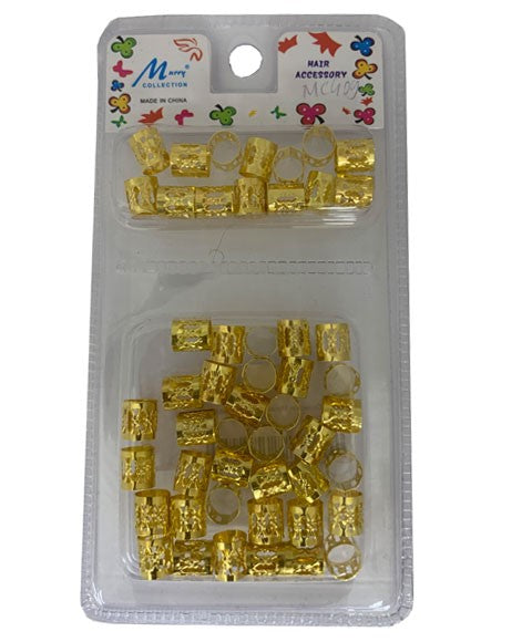 MURRY COLLECTION METAL TUBE CLIP GOLD MC40G  Color Gold Kids Hair Accessories Asetena Pa 