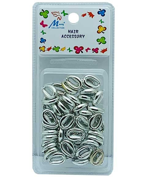 HAIR ACCESSORY SHELL BEADS MC46SIL Kids Hair Accessories Asetena Pa 