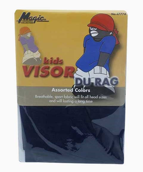 MAGIC COLLECTION KIDS VISOR DU RAG 4777A  Color Assorted Durags and Caps Asetena Pa 