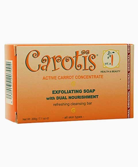 CAROTIS EXFOLIATING SOAP WITH DUAL NOURISHMENT 200 g Body Care Asetena Pa 