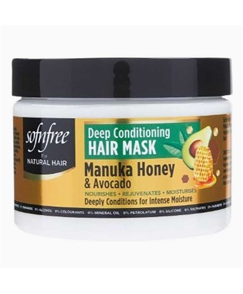 DEEP CONDITIONING HAIR MASK WITH MANUKA HONEY AND AVOCADO 325 ml Treatments Asetena Pa 