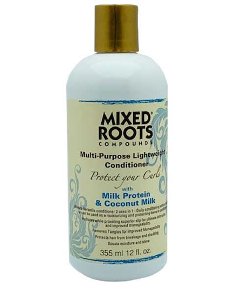 COMPOUNDS MULTI PURPOSE LIGHTWEIGHT CONDITIONER WITH MILK PROTEIN AND COCONUT MILK 355 ml Conditioner Asetena Pa 