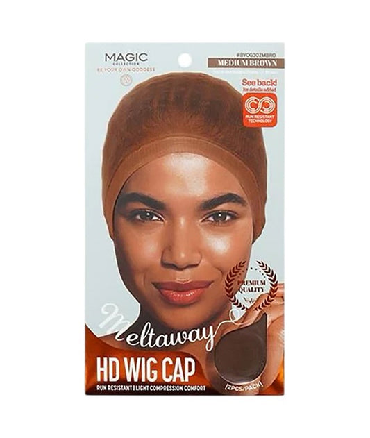 HD WIG CAP MELTAWAY  Color Medium Brown Durags and Caps Asetena Pa 