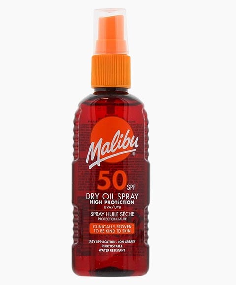 MALIBU DRY OIL SPRAY SPF50 200 ml Skin Treatments Asetena Pa 
