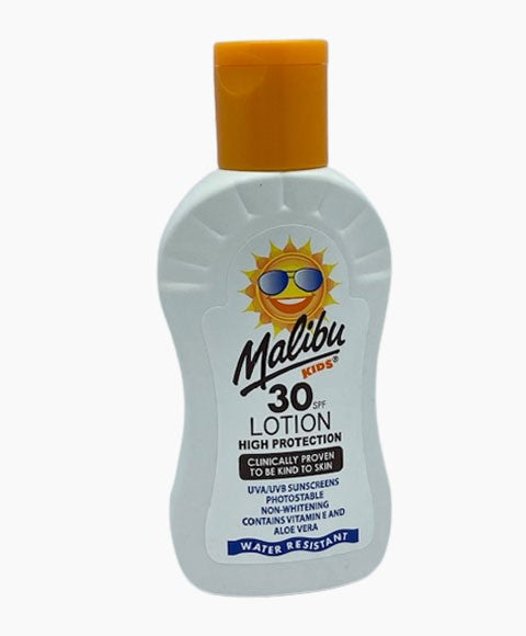MALIBU KIDS HIGH PROTECTION LOTION SPF30 100 ml Skin Treatments Asetena Pa 