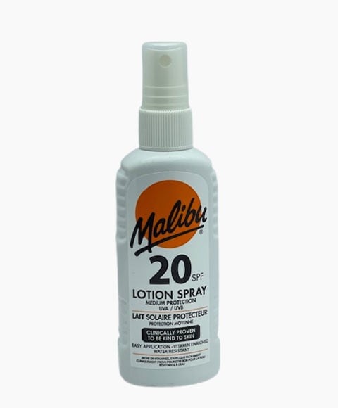 MALIBU MEDIUM PROTECTION LOTION SPRAY SPF20 200 ml Skin Treatments Asetena Pa 