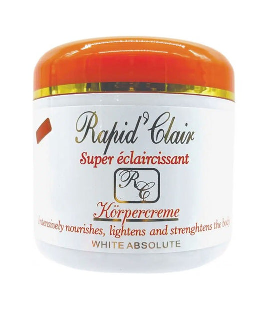 MAMA AFRICA RAPID CLAIR CLASSIC BODY CREAM WITH CARROT OIL 500 ml Even Skin Tone Asetena Pa 