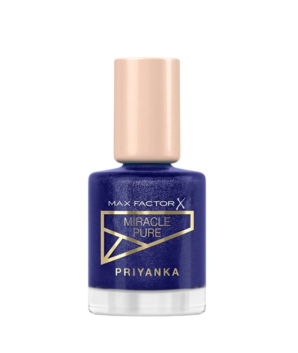 MAX FACTOR MIRACLE PURE NAIL POLISH PRIYANKA EDITION 12 ml Color 830 Starry Night Nails Asetena Pa 