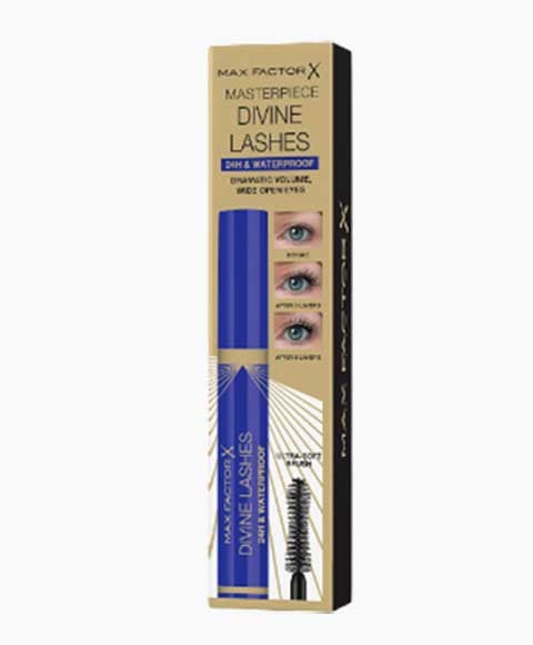 MASTERPIECE DIVINE LASHES WATERPROOF MASCARA 9 ml Color Black Eye Makeup Asetena Pa 