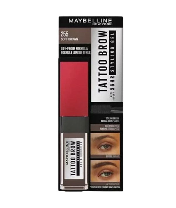 TATTOO BROW 36H STYLING BROW GEL 6.0 ml Color 250 Blonde Eye Makeup Asetena Pa 
