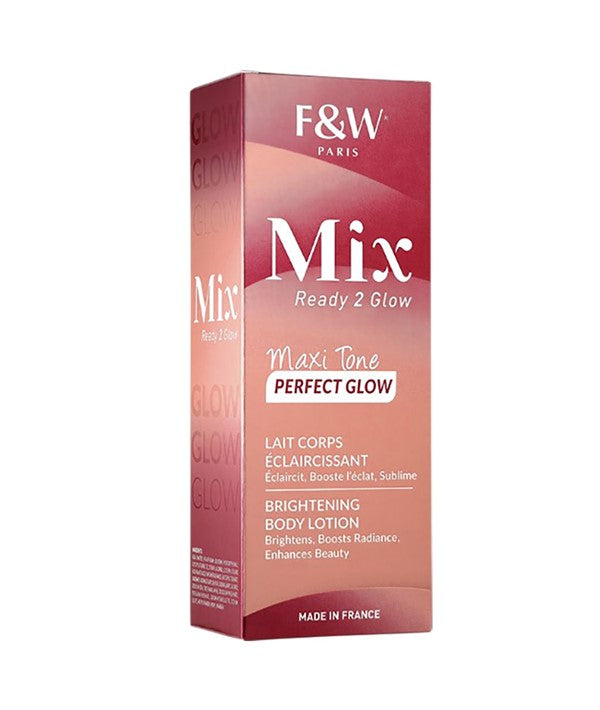 MIX READY TO GLOW MAXI TONE PERFECT GLOW BRIGHTENING BODY LOTION 500 ml  No Coulor Even Skin Tone Asetena Pa 