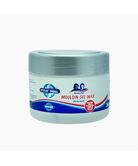 STYLIN DREDZ MAXIMUM HOLD MOULDIN GEL WAX WITH TEA TREE OIL 250 ml Hair Styling Asetena Pa 