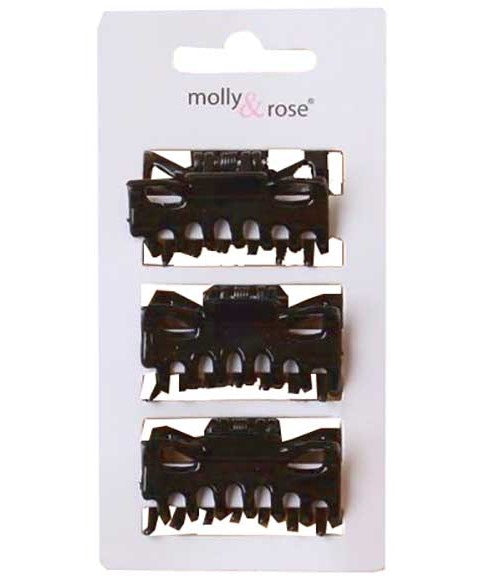 BLACK CLAMPS HD162 Kids Hair Accessories Asetena Pa 