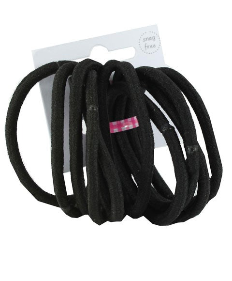 ELASTIC PONYTAILERS Jumbo Color Black Kids Hair Accessories Asetena Pa 