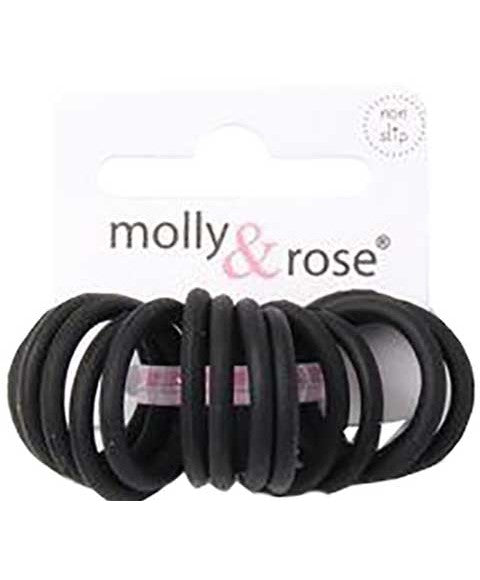 SILICONE ELASTIC BLACK BANDS 6531 Kids Hair Accessories Asetena Pa 