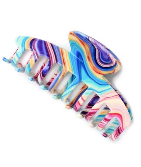 SWIRL PRINT SAUSAGE CLAMP 9433 Hair Accessories Asetena Pa 