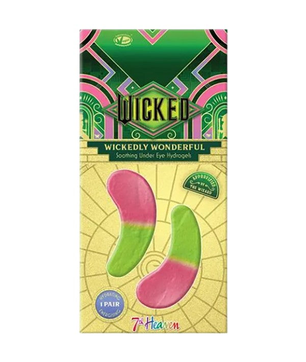 7TH HEAVEN WICKED WICKEDLY WONDERFUL SOOTHING UNDER EYE HYDROGELS 1 Pair Eye Makeup Asetena Pa 