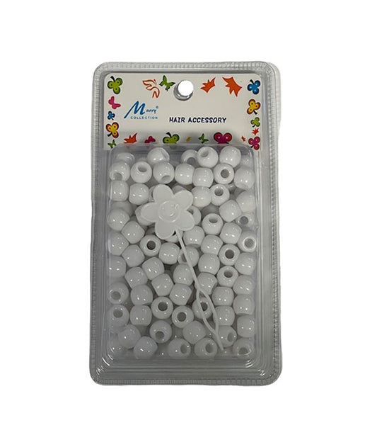 HAIR ACCESSORY BEADS B200WHI  Color White Kids Hair Accessories Asetena Pa 