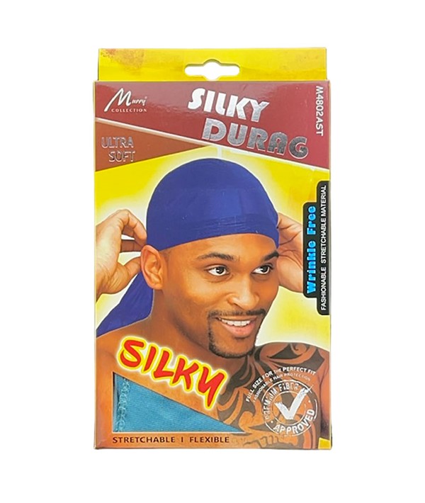 MURRY COLLECTION SILKY SATIN DURAG M4802AST Durags and Caps Asetena Pa 