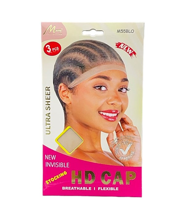 MURRY COLLECTION ULTRA SHEER HD CAP M55BLO 3 pcs Durags and Caps Asetena Pa 