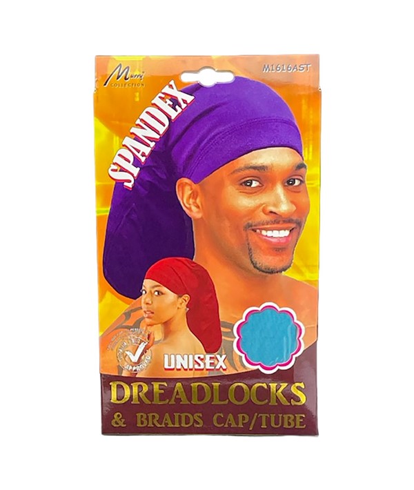 MURRY COLLECTION UNISEX DREADLOCKS AND BRAIDS CAP M1616AST Durags and Caps Asetena Pa 