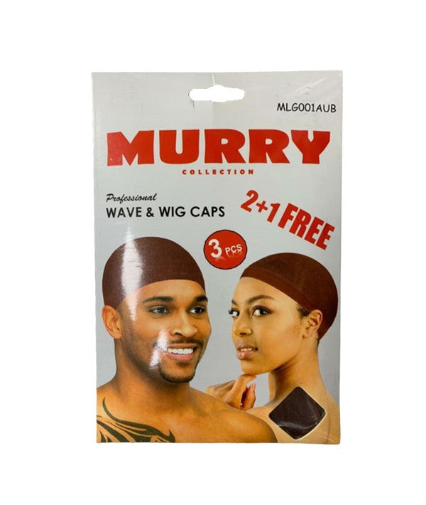 MURRY PROFESSIONAL WAVE AND WIG CAPS MLG001AUB Durags and Caps Asetena Pa 