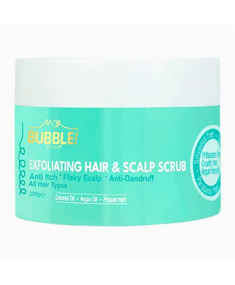 MY BUBBLE CURL EXFOLIATING HAIR AND SCALP SCRUB 200 g Hair Styling Asetena Pa 