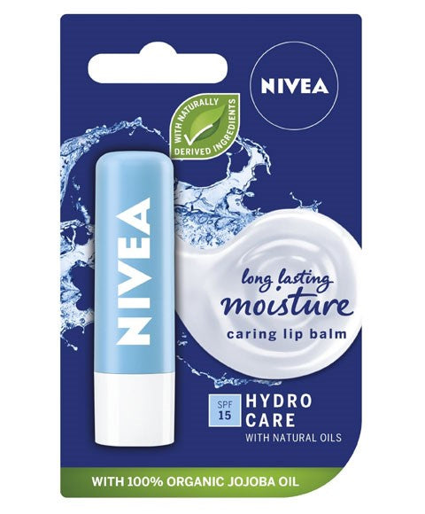 NIVEA LONG LASTING MOISTURE JOJOBA OIL LIP BALM 4.8 g Lips Asetena Pa 