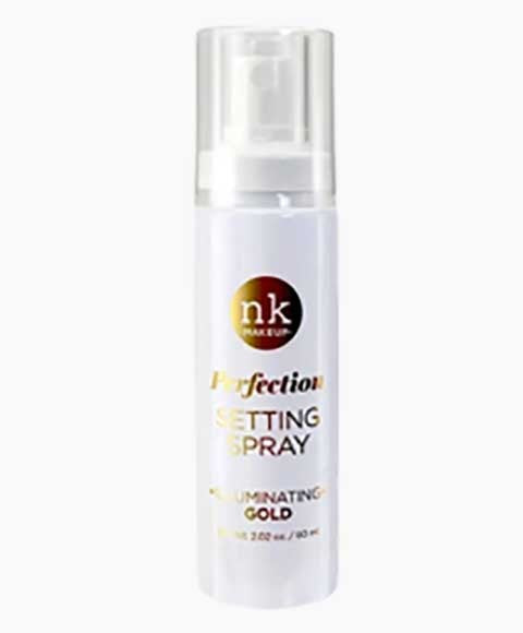NK PERFECTION SETTING SPRAY ILLUMINATING GOLD 60 ml Foundation Asetena Pa 