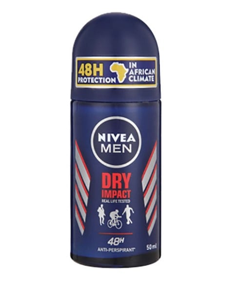 NIVEA MEN DRY IMPACT ANTI PERSPIRANT ROLL ON 50 ml Body Care Asetena Pa 