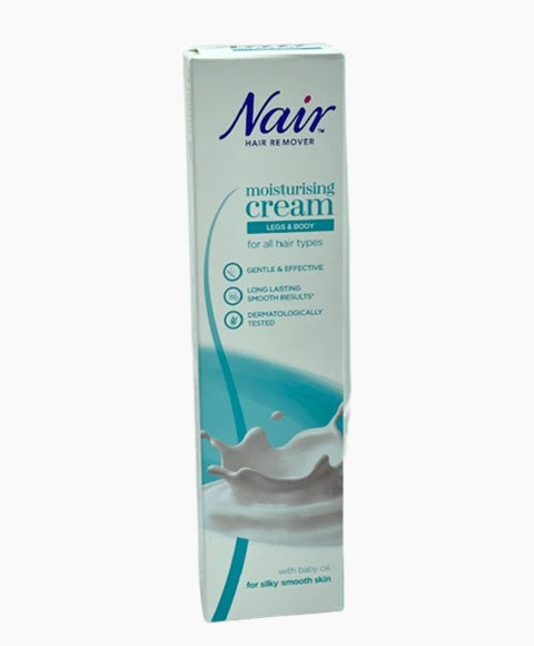 HAIR REMOVER LEG AND BODY BABY OIL MOISTURISING CREAM 100 ml Hair Removing Asetena Pa 