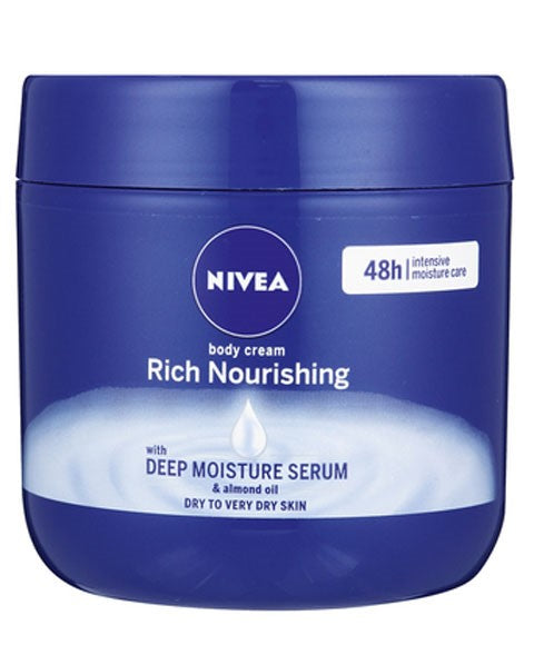 NIVEA RICH NOURISHING BODY CREAM 400 ml Skin Moisturizing Asetena Pa 