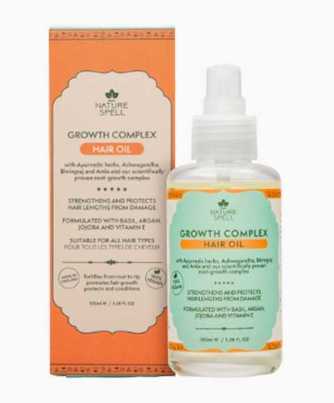 NATURE SPELL GROWTH COMPLEX HAIR OIL 100 ml Sprays, Serums and Oils Asetena Pa 