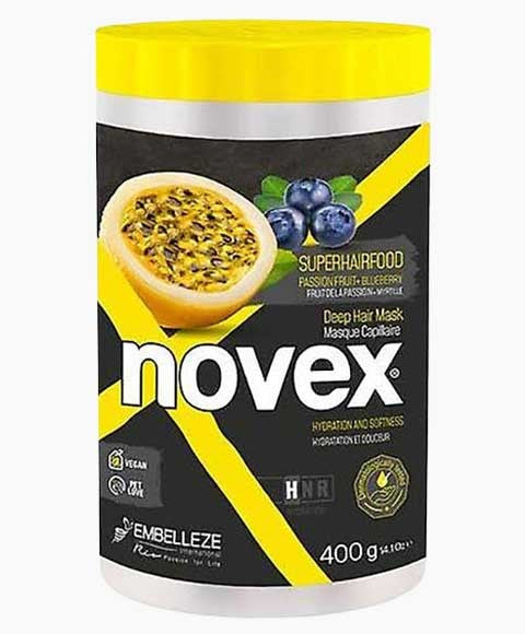 SUPER HAIR FOOD PASSION FRUIT PLUS BLUEBERRY DEEP HAIR MASK 1 kg Treatments Asetena Pa 
