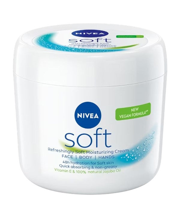 SOFT MOISTURISING FACE AND BODY CREAM 500 ml  No Coulor Skin Moisturizing Asetena Pa 