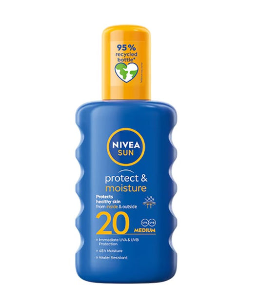 SUN PROTECT AND MOISTURE MEDIUM SPRAY 20 SPF 200 ml Skin Treatments Asetena Pa 