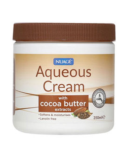 NUAGE AQUEOUS CREAM WITH COCOA BUTTER EXTRACTS 350 ml Skin Moisturizing Asetena Pa 