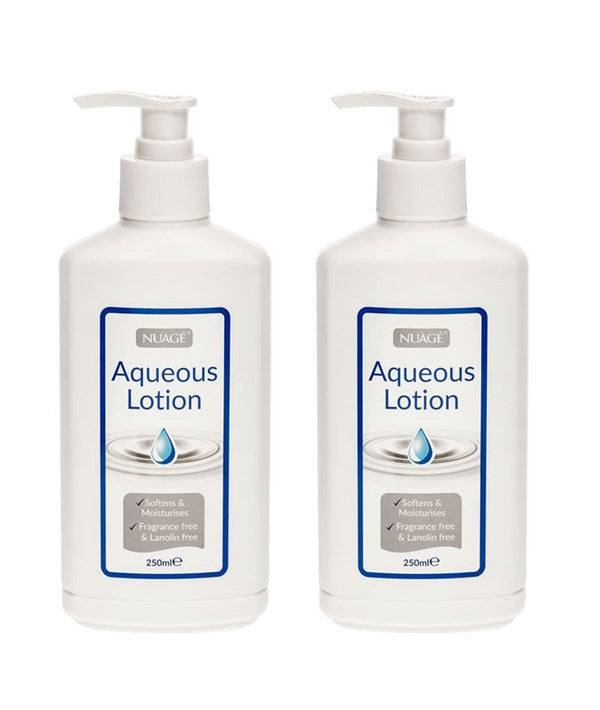 NUAGE MOISTURISING AQUEOUS LOTION PUMP DISPENSER 2 PACK 250 ml Skin Moisturizing Asetena Pa 