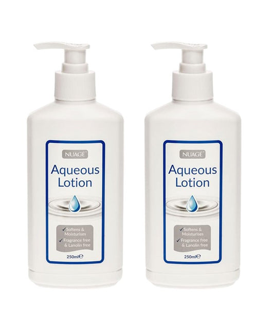 NUAGE MOISTURISING AQUEOUS LOTION PUMP DISPENSER 2 PACK 250 ml Skin Moisturizing Asetena Pa 