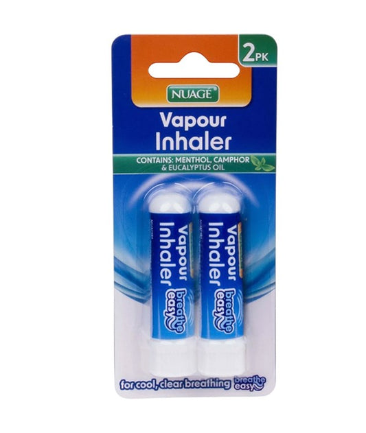 NASAL STICK VAPOUR INHALER 2 PACK Personal Care Asetena Pa 
