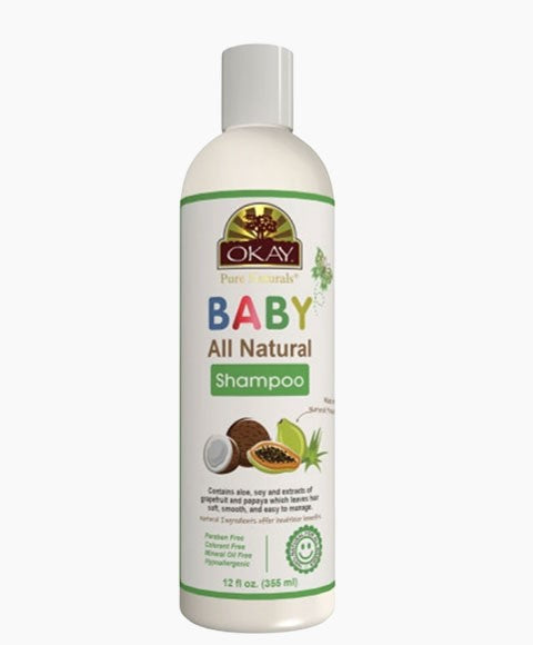 OKAY PURE NATURALS BABY ALL NATURAL SHAMPOO 355 ml Shampoo Asetena Pa 